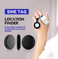 Traceur intelligent GPS, dispositif de localisation, chercheur d'objets pour clés/portefeuille/bagages/animaux de compagnie, compatible avec l'application Localiser d'Apple (iOS).