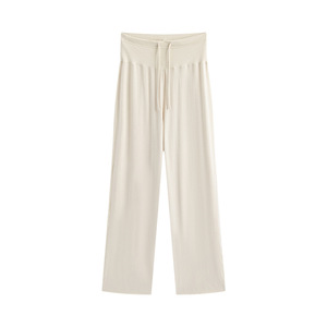 Nouveau <span class=keywords><strong>pantalon</strong></span> de maternité 2026 à jambes larges en viscose, <span class=keywords><strong>taille</strong></span> haute, extensible, amincissant, décontracté, <span class=keywords><strong>grande</strong></span> <span class=keywords><strong>taille</strong></span>, pour l'été - Product Image 2