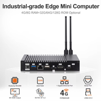 Mini PC Android avec RK3399 Mail- T860 GPU Rockchip 4G DDR4 128G SSD Ubuntu Client Ordinateur embarqué LAN RJ45 de qualité industrielle