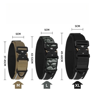 Manufacturer New Design Tactical <strong>Dog</strong> <strong>Collar</strong> Nylon Reflective Heavy Duty Adjustable for Large Medium <strong>Dogs</strong> <strong>Hunting</strong> Training - Product Image 2