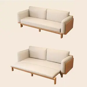 Home Furniture sofa bed Modular fabric sofa with movable handcraft sofa cum bed