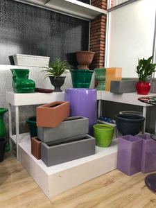 Maceta Sao Viet de FRP, Maceta de Plástico Reforzado con Fibra de Vidrio, para Jardinería Interior/Exterior, Ligera, Duradera, Personalizable - Product Image 4