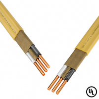 UL719-Zertifizierung 14/3 14/2 10/3 Awg PVC-ummanteltes Kabel 3-adriges flaches THHN-NMB-Stromkabel NM-B Draht 12/2