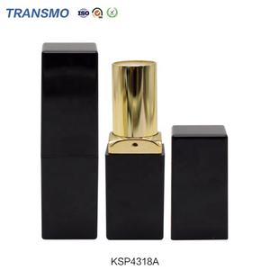 Tube de rouge à lèvres en plastique coloré, tube de rouge à lèvres personnalisé, vente en gros, tube de rouge à lèvres carré OEM, beauté pour baume à lèvres - Product Image 1