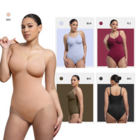 HEXIN Vente en Gros Justaucorps Gainant Femme Grande Taille Sculptant le Ventre et Remonte-Fesses Invisible