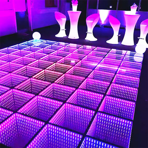 2025 Hot Sales Digital <b>Floor</b> Dancing LED Matrix Light 960X960 LED Screen with E27 Bulb <b>Base</b> Free Accessories Included - Product Image 5