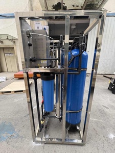 Sistema di Filtrazione Acqua a <span class=keywords><strong>Osmosi</strong></span> <span class=keywords><strong>Inversa</strong></span> Industriale 1TPH, <span class=keywords><strong>Impianto</strong></span> di Purificazione Acqua Potabile in Acciaio Inox, Certificato CE ISO - Product Image 6