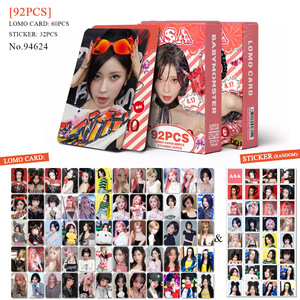 92 Tarjetas/Caja MONSTER Album PSYCHO, Fotografías Individuales de AHYEON, ASA, RUKA, RORA, <span class=keywords><strong>CHIQUITA</strong></span>, RAMI, PHARITA, Tarjetas Personalizadas con Adhesivos, Tarjetas Láser - Product Image 5