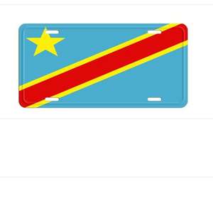 Plaque d'immatriculation de voiture avec drapeau de l'île <span class=keywords><strong>Maurice</strong></span>, emblème patriotique, 6 x 12 pouces, décoration de voiture, accessoire - Product Image 5