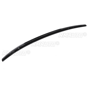 สปอยเลอร์หลัง ABS สีดำเงา สำหรับ Audi A3 และ S3 Sedan V Type 2014-2018 Highkick - Product Image 4
