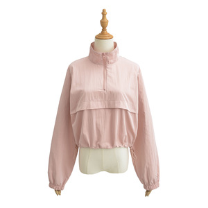 Sunscreen Breathable Quick Dry Lightweight Assault Suit Thin Casual Fitness <b>Yoga</b> Top Long Sleeved Loose Sports <b>Jacket</b> Front Logo - Product Image 1