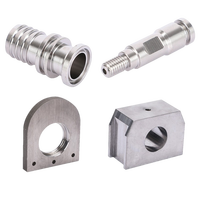 Piezas de Torneado de Precisión Personalizadas de Acero Inoxidable y Aluminio para Perforación, Brochado y Electroerosión por Hilo
