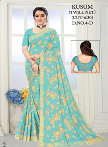 Sarees de Red Ajmera Fashion en Línea al Por Mayor, Mejor Precio, Colección de Diseñador Elegante, Protección Solar, Secado Rápido, para Fiestas Modernas - Product Image 2