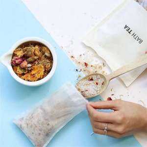 S&Soak Toptan %100 Doğal Himalaya Tuzu Gül Lavanta Rahatlatıcı Kurutulmuş Bitki Çayı Uçucu Yağlar Banyo İçeceği Vücut Kullanımı İçin - Product Image 4