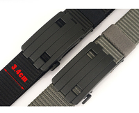 Ceintures pour hommes de nouveaux designers en gros, ceinture de luxe pour hommes, ceinture de mode pour hommes, boucle en alliage personnalisée, ceinture en tissu nylon