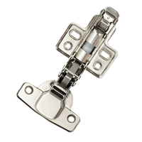 Charnières de porte d'armoire hydrauliques pour meubles de maison, bureau, cuisine et chambre - Fermeture douce à poussoir avec conception silencieuse et durable