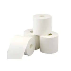 Towel Pulp Machine Jumbo Roll Wholesale Water Absorption And Soft Virgin Wood Embossed Toilet Paper Tissue Big