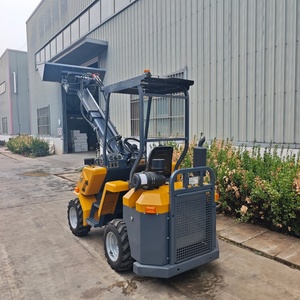 Produits les plus vendus de l'usine chinoise : Mini-chargeur télescopique compact 4x4 Euro5 CE de 0,5 tonne pour petites exploitations agricoles - Product Image 4