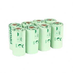 Sacs à déjections canines biodégradables et écologiques, anti-fuites, parfumés, super absorbants pour chiens et chats - Product Image 5