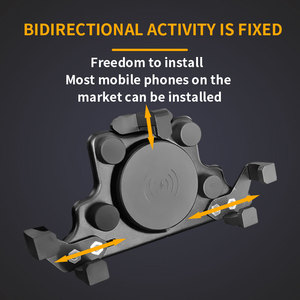 ขาตั้งจักรยานอลูมิเนียมอเนกประสงค์สำหรับขี่จักรยานที่ยึดสมาร์ทโฟนที่วางโทรศัพท์มือถือที่วางโทรศัพท์รถจักรยานยนต์ - Product Image 2