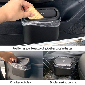 Organizador Portátil para Auto con Cubo de Basura Impermeable, Nueva Caja de Basura para Puerta con Tapa y Bolsa de Basura, Solución de Almacenamiento para Auto - Product Image 3