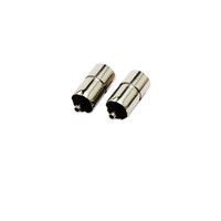 Connecteur femelle cc en Nickel plaqué Nickel, fiches cc