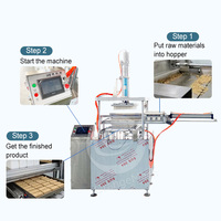 ORME Machine à gâteau aux haricots mungo Machine à former des cubes de sucre Machine à fabriquer des petits cubes Polvoron