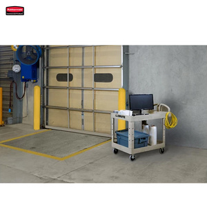 Rubbermaid fg452088beig brute Heavy-Duty tiện ích giỏ hàng với lipped Kệ vận chuyển vật liệu - Product Image 6