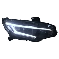 Phare avant à LED avec œil de démon pour Civic 2016, conduite à droite