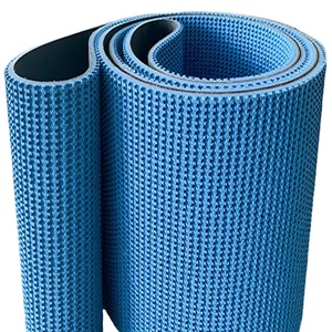 Profesyonel üretici sınıf düz tasarım yüksek mukavemetli mavi makine sanayi PVC konveyör bant - Product Image 1