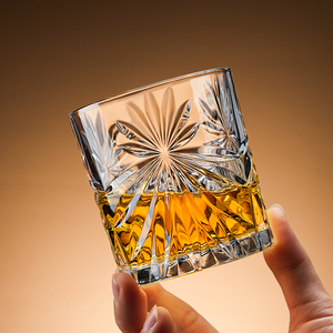 Verre à whisky réutilisable de 10 oz, style moderne <span class=keywords><strong>vintage</strong></span>, avec motifs personnalisés en relief, pour vin et bière - Product Image 4