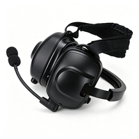 PMLN6854 Headset Tugas Berat 24dB Cocok untuk Radio Motorola BPR40, BPR 50dx, CP100d, CP185, CP200, CP200d, R2, CT150, CT250.