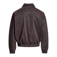 Blouson aviateur en cuir surdimensionné pour homme Manteau de motard en cuir véritable Soie Hiver Décontracté Automne Style Hip Hop pour Moto