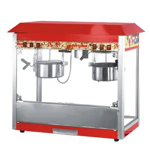 Fabrikant Automatische 16Oz Industriële Popcornmaker Maquina De Palomitas De Maiz Elektrische Commerciële Popcornmachine