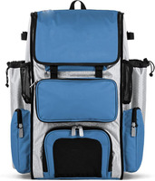 OEM Compartiment à chaussures indépendant à plusieurs compartiments Couleurs tendance Sacs de baseball respirants Sac à dos de baseball Sac de softball
