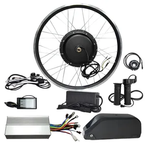 Brushless 1000w electric wheel 20" hub motor electric bike motor bike kits 250-8000w with hub motor