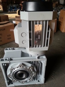 China Best Selling NMRV50 Series <b>Worm</b> <b>Gear</b> Reudcer Right Angle With 0.75KW Motor NMRV40 + NMRV63 Reduction Speed <b>Gear</b> Reducer Mo - Product Image 1