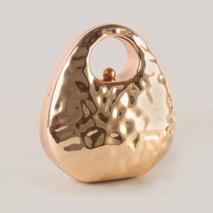 スタイリッシュなニューレディの豪華なメタリッククラッチイブニングバッグファッションクラシックカジュアルアイアンスタイリッシュな新しい楕円形の金属ハンドバッグ - Product Image 6