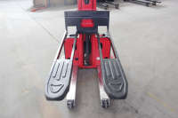 Chariot élévateur manuel à batterie lithium-ion 500 kg 1,5 m, transpalette autoporteur portable, mini transpalette électrique avec déplaceur latéral