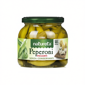 Pimientos Picantes en Salmuera Natureta, 480g x 6 Unidades, Sin Conservantes, en Envase de Vidrio - Product Image 2
