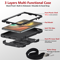 Casing Tablet Universal untuk Anak Harga Terjangkau, Penutup Belakang untuk Apple iPad 10.2