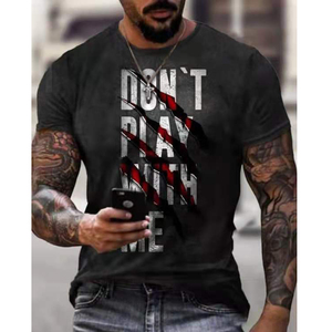 Sommer Mode Vollständiges T-Shirt Neues Modell Herren T-<span class=keywords><strong>Shirts</strong></span> Sublimiertes Herren Acid Wash T-Shirt - Product Image 5