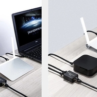 RJ45 애드apter 암형 - RJ46 암형 네트워크 커넥터 연장기 RJ45 이더넷 케이블 연장 컨버터 분배기