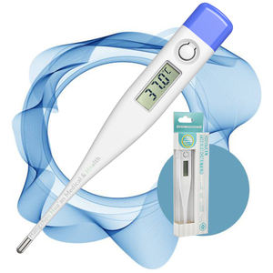 Produsen OEM termometer mulut Digital sarung penutup tangan pendeteksi sekali pakai ketiak mulut klinis demam kaku - Product Image 2