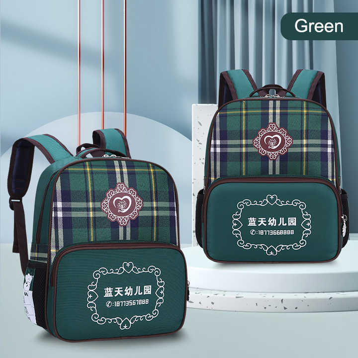Factory wholesale new kindergarten school bag female 345 years old