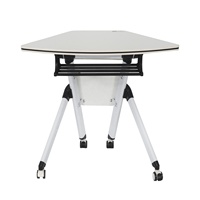 Table pliable pour étudiants, mobilier scolaire, table empilable pour salle de classe, bureau d'étude pour étudiants