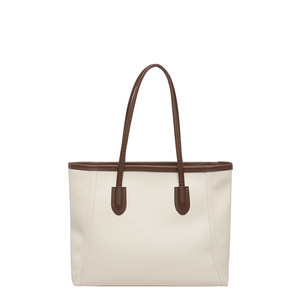 Sac fourre-tout grande capacité - Sac à main élégant et simple, rétro et décontracté, idéal pour les trajets quotidiens et le shopping, sac à bandoulière - Product Image 4