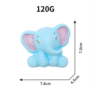 Bombas <span class=keywords><strong>de</strong></span> Baño <span class=keywords><strong>de</strong></span> Animales Coloridas y Lindas <span class=keywords><strong>de</strong></span> Lujo, Ingredientes 100% Naturales, Aroma Floral, Compra al por Mayor, Spa en Casa, Efervescentes, 80G/100G, Unisex - Product Image 3