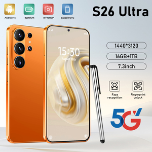 Smartphone S26 Ultra 4G, Deca Core, Cámara Trasera de 72MP+108MP, Pantalla HD de 90Hz, Baterí<span class=keywords><strong>a</strong></span> de 8000mAh, Doble SIM CDMA/LTE, Android <span class=keywords><strong>15</strong></span> - Product Image 1