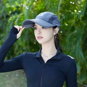 หมวกเบสบอล PE ป้องกันแสงแดดสำหรับฤดูร้อน แบบขายส่ง สั่งทำได้ พร้อมช่องสำหรับรวบผมหางม้า เหมาะสำหรับกีฬากอล์ฟและวิ่ง - Product Image 3